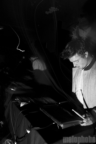 Mount Kimbie at Crown Room, April 1, 2010. Photo by Lymay Iwasaki.
