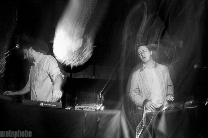 Mount Kimbie at Crown Room, April 1, 2010. Photo by Lymay Iwasaki.