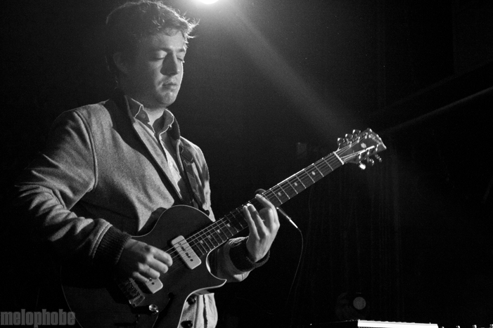 Mount Kimbie at Crown Room, April 1, 2010. Photo by Lymay Iwasaki.