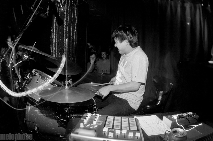 Shigeto at Crown Room, April 1, 2010. Photo by Lymay Iwasaki.