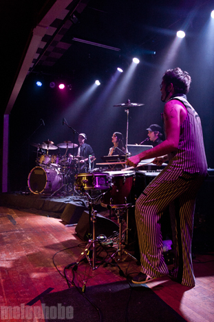 Beats Antique at Wonder Ballroom, April 2, 2010. Photo by Lymay Iwasaki.