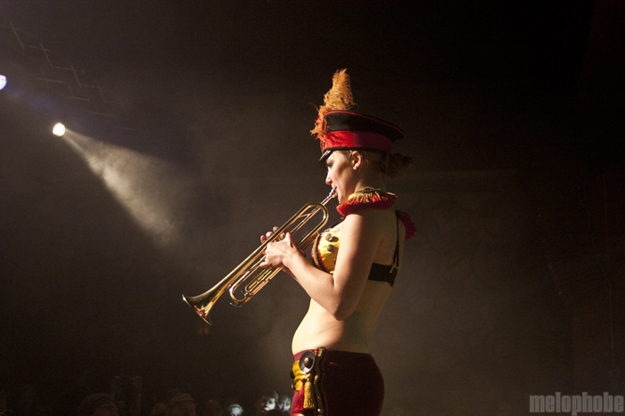 Karolina at Wonder Ballroom, April 2, 2010. Photo by Lymay Iwasaki.