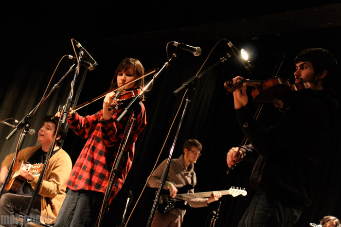 Zac Hyrciak & the Jungle Beat, April 2, 2011. Photo by Danielle Fowler.
