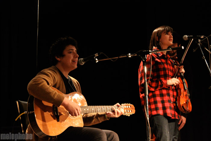 Zac Hyrciak & the Jungle Beat, April 2, 2011. Photo by Danielle Fowler.