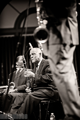 Preservation Hall Jazz Band at Crystal Ballroom, April 7, 2011. Photo by Alice Falzone.