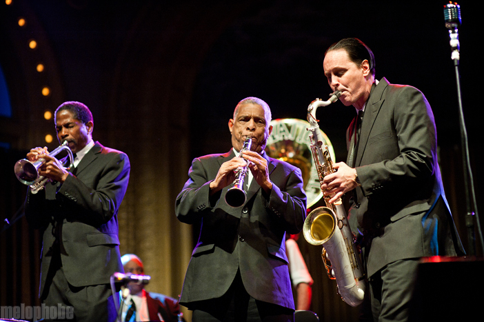 Preservation Hall Jazz Band at Crystal Ballroom, April 7, 2011. Photo by Alice Falzone.