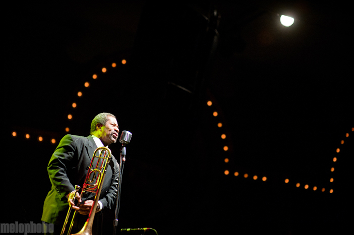 Preservation Hall Jazz Band at Crystal Ballroom, April 7, 2011. Photo by Alice Falzone.