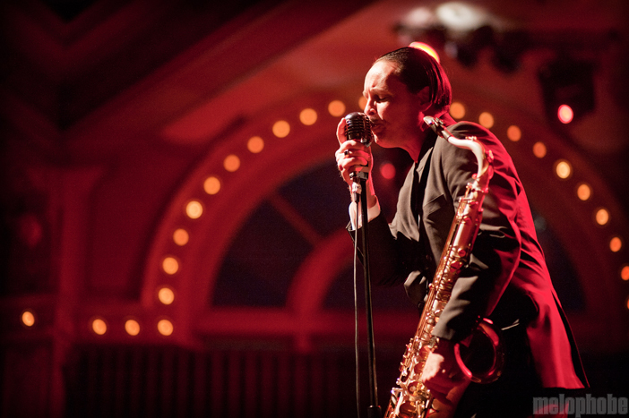 Preservation Hall Jazz Band at Crystal Ballroom, April 7, 2011. Photo by Alice Falzone.