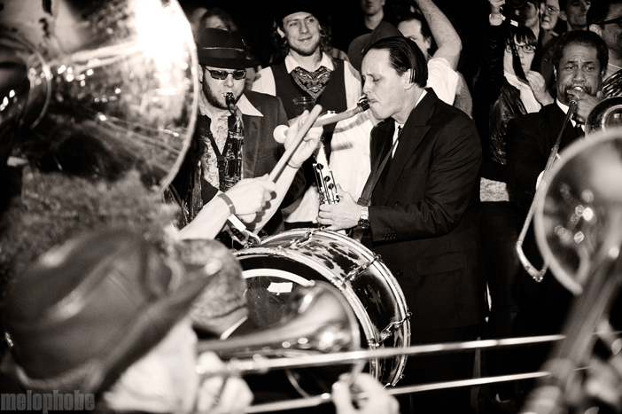 Preservation Hall Jazz Band at Crystal Ballroom, April 7, 2011. Photo by Alice Falzone.