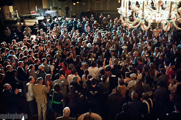 Preservation Hall Jazz Band at Crystal Ballroom, April 7, 2011. Photo by Alice Falzone.