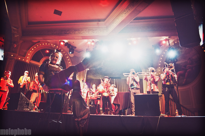 Preservation Hall Jazz Band at Crystal Ballroom, April 7, 2011. Photo by Alice Falzone.