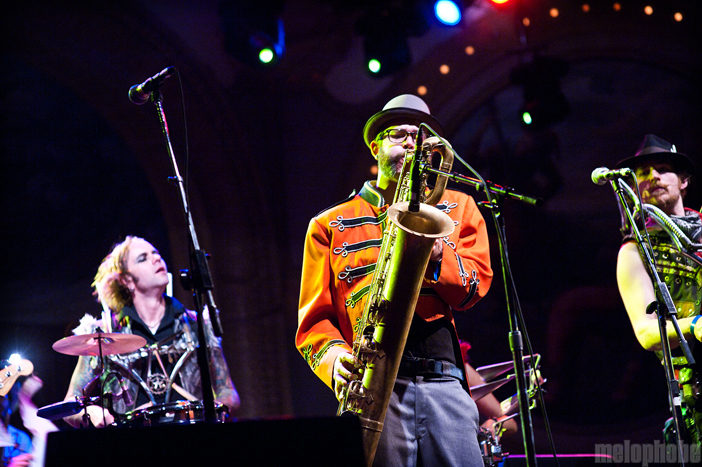 Preservation Hall Jazz Band at Crystal Ballroom, April 7, 2011. Photo by Alice Falzone.