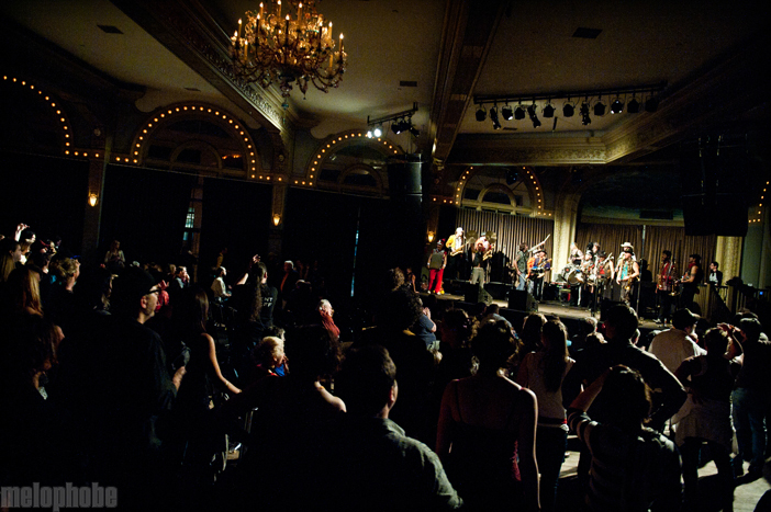 Preservation Hall Jazz Band at Crystal Ballroom, April 7, 2011. Photo by Alice Falzone.