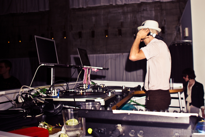 DJ Beyondabout at Holocene, April 8, 2010. Photo by Troy Dunham.