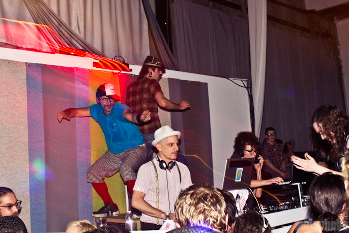DJ Beyondabout at Holocene, April 8, 2010. Photo by Troy Dunham.