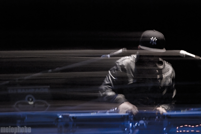 Dj Rampage at Arlene Schnitzer Concert Hall, April 9, 2011. Photo by Colin McLaughlin.