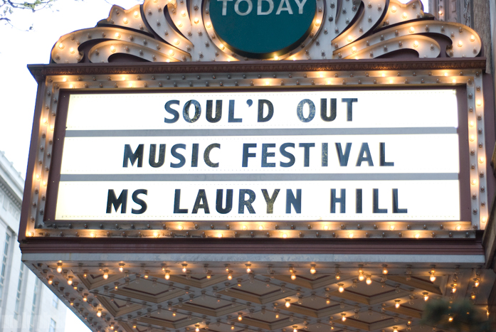 The Sign at Arlene Schnitzer Concert Hall, April 9, 2011. Photo by Colin McLaughlin.