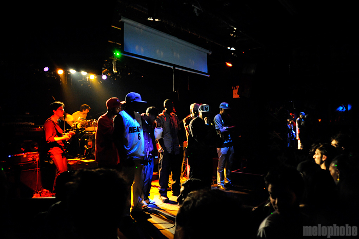 Nine 11 Thesaurus at Don Hill's, April 9, 2011. Photo by Bogdan Mohora.