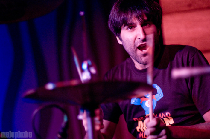 The Rural Alberta Advantage at Doug Fir Lounge, April 9, 2010. Photo by Inger Klekacz.