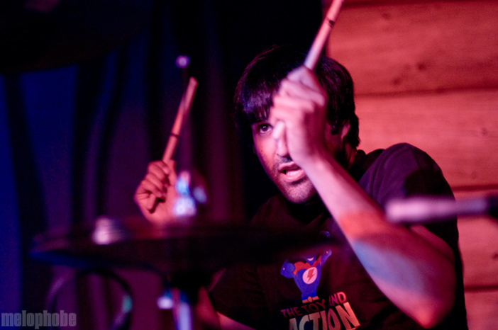 The Rural Alberta Advantage at Doug Fir Lounge, April 9, 2010. Photo by Inger Klekacz.