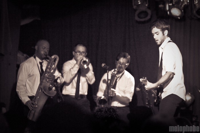 Black Joe Lewis and the Honeybears at Dante's, April 10, 2011. Photo by Troy Dunham.