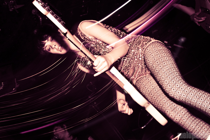 Those Darlins at Dante's, April 10, 2011. Photo by Troy Dunham.