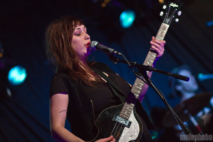 Those Darlins at Dante's, April 10, 2011. Photo by Troy Dunham.