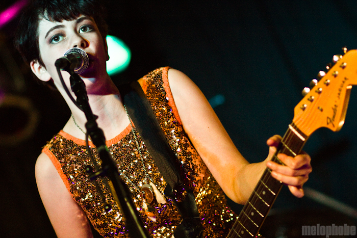 Those Darlins at Dante's, April 10, 2011. Photo by Troy Dunham.