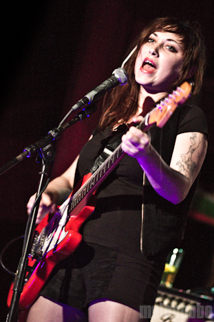 Those Darlins at Dante's, April 10, 2011. Photo by Troy Dunham.