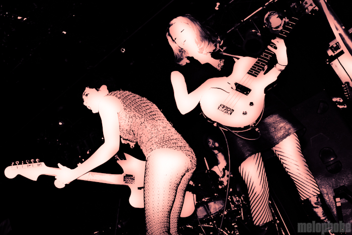 Those Darlins at Dante's, April 10, 2011. Photo by Troy Dunham.