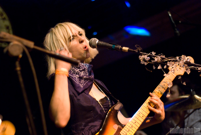 The Joy Formidable at Mississippi Studios, April 11, 2011. Photo by Colin McLaughlin.