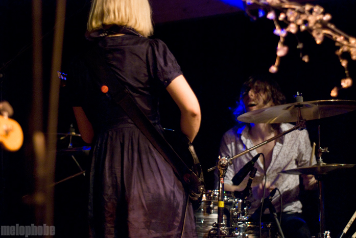 The Joy Formidable at Mississippi Studios, April 11, 2011. Photo by Colin McLaughlin.