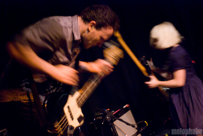 The Joy Formidable at Mississippi Studios, April 11, 2011. Photo by Colin McLaughlin.