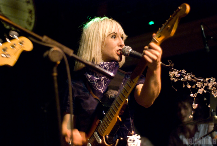 The Joy Formidable at Mississippi Studios, April 11, 2011. Photo by Colin McLaughlin.