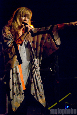 Oh Land at Roseland Theater, April 12, 2011. Photo by Colin McLaughlin.