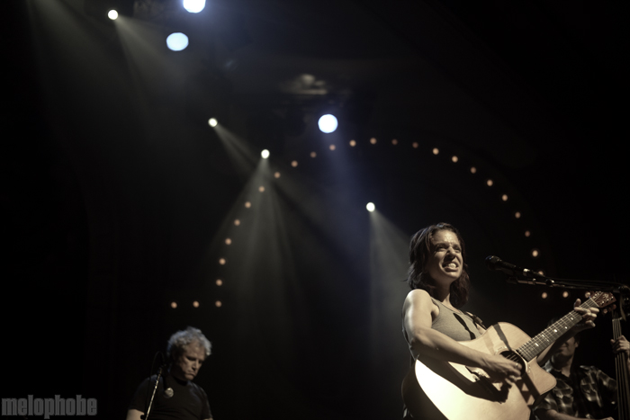 Ani DiFranco at Crystal Ballroom, April 13, 2011. Photo by Rodrigo Melgarejo.