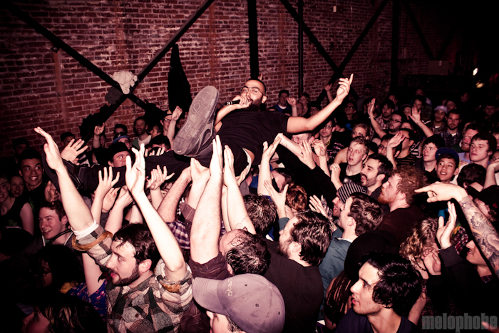 Das Racist at Branx, April 13, 2011. Photo by Troy Dunham.