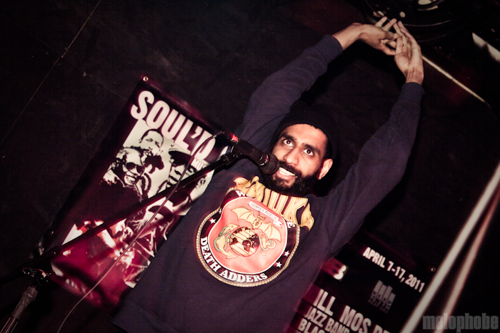 Das Racist at Branx, April 13, 2011. Photo by Troy Dunham.