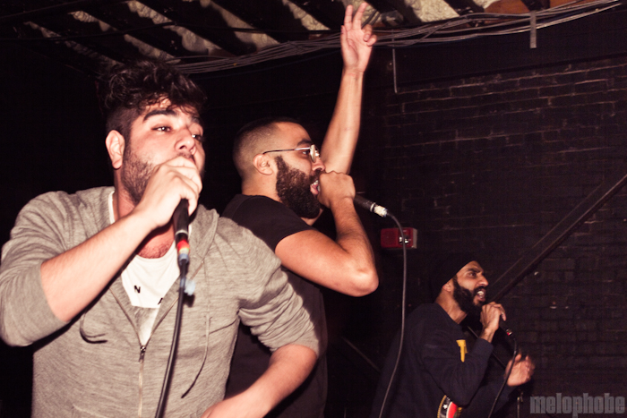 Das Racist at Branx, April 13, 2011. Photo by Troy Dunham.