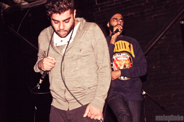 Das Racist at Branx, April 13, 2011. Photo by Troy Dunham.
