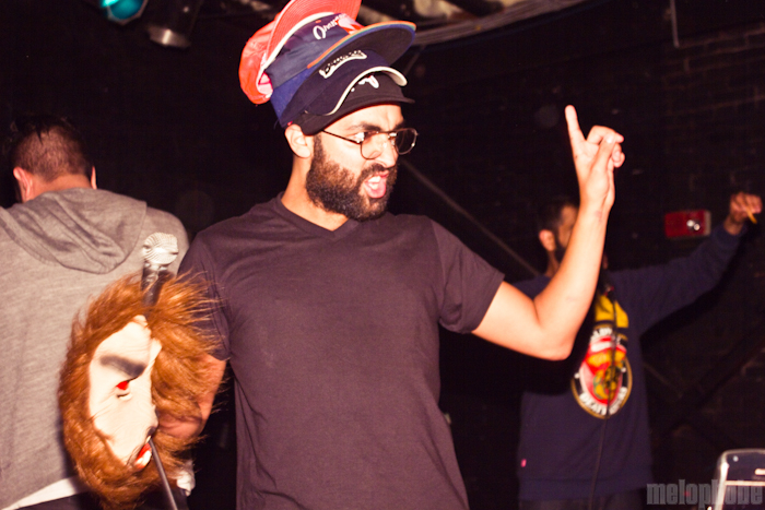 Das Racist at Branx, April 13, 2011. Photo by Troy Dunham.