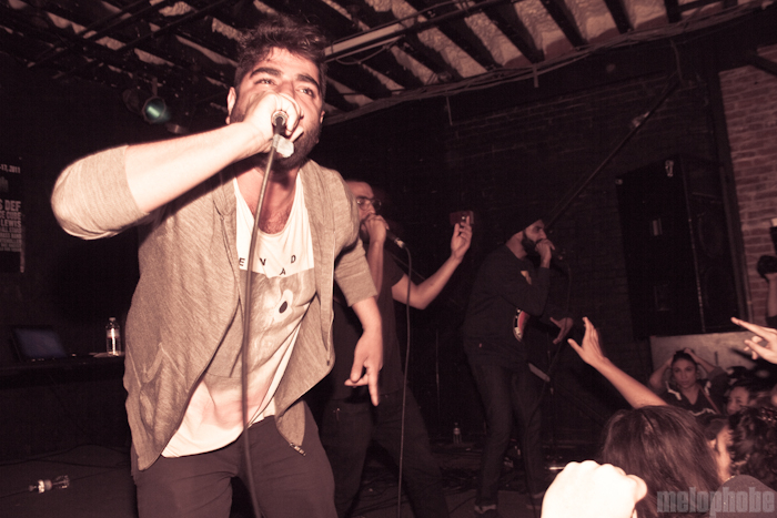 Das Racist at Branx, April 13, 2011. Photo by Troy Dunham.