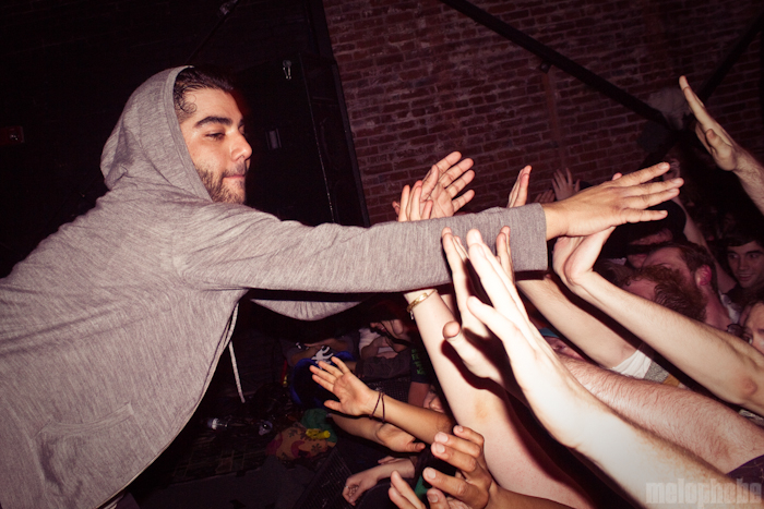 Das Racist at Branx, April 13, 2011. Photo by Troy Dunham.