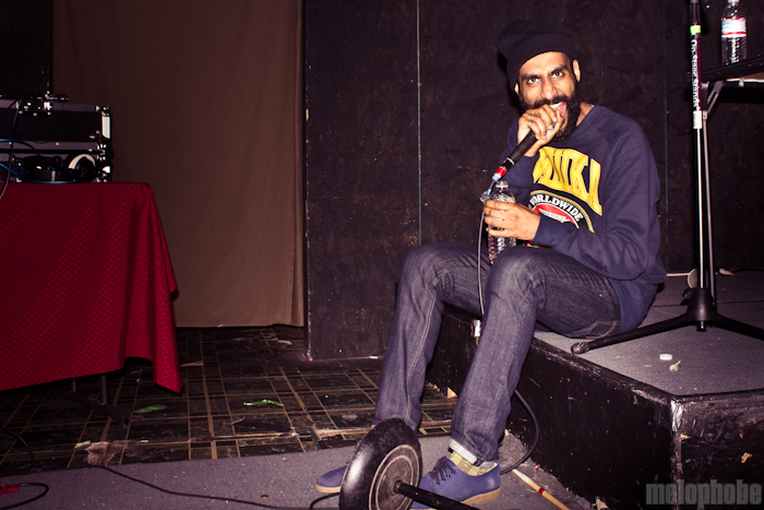 Das Racist at Branx, April 13, 2011. Photo by Troy Dunham.