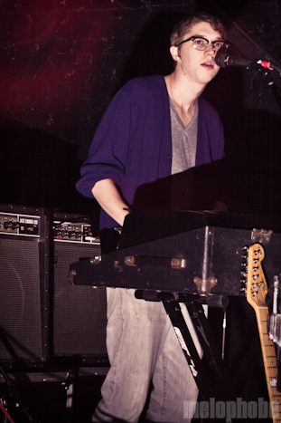 Holy Ghost! at Branx, April 13, 2011. Photo by Troy Dunham.