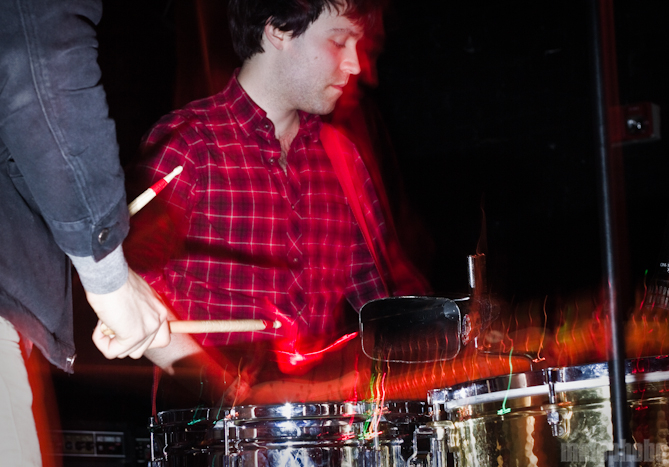 Holy Ghost! at Branx, April 13, 2011. Photo by Troy Dunham.