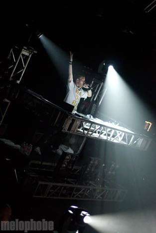 Rusko at Roseland Theater, April 15, 2011. Photo by Colin McLaughlin.