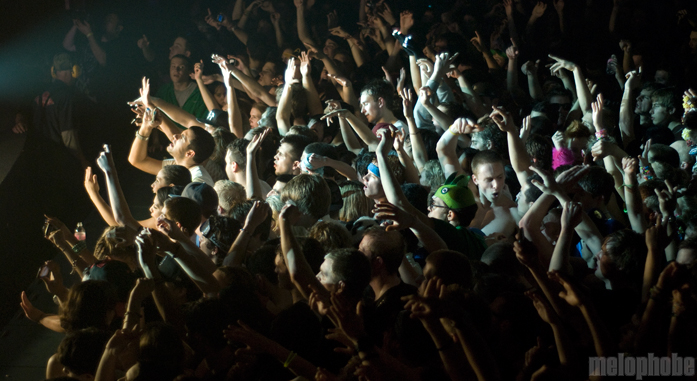 Rusko at Roseland Theater, April 15, 2011. Photo by Colin McLaughlin.