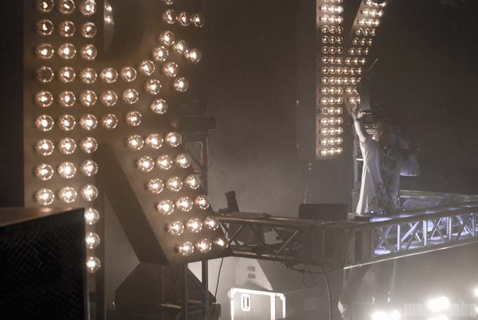 Rusko at Roseland Theater, April 15, 2011. Photo by Colin McLaughlin.