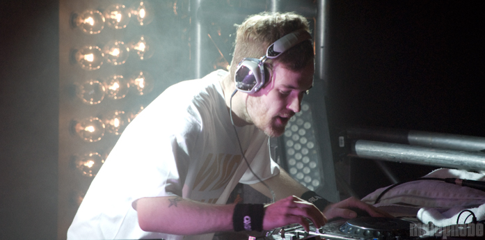 Rusko at Roseland Theater, April 15, 2011. Photo by Colin McLaughlin.